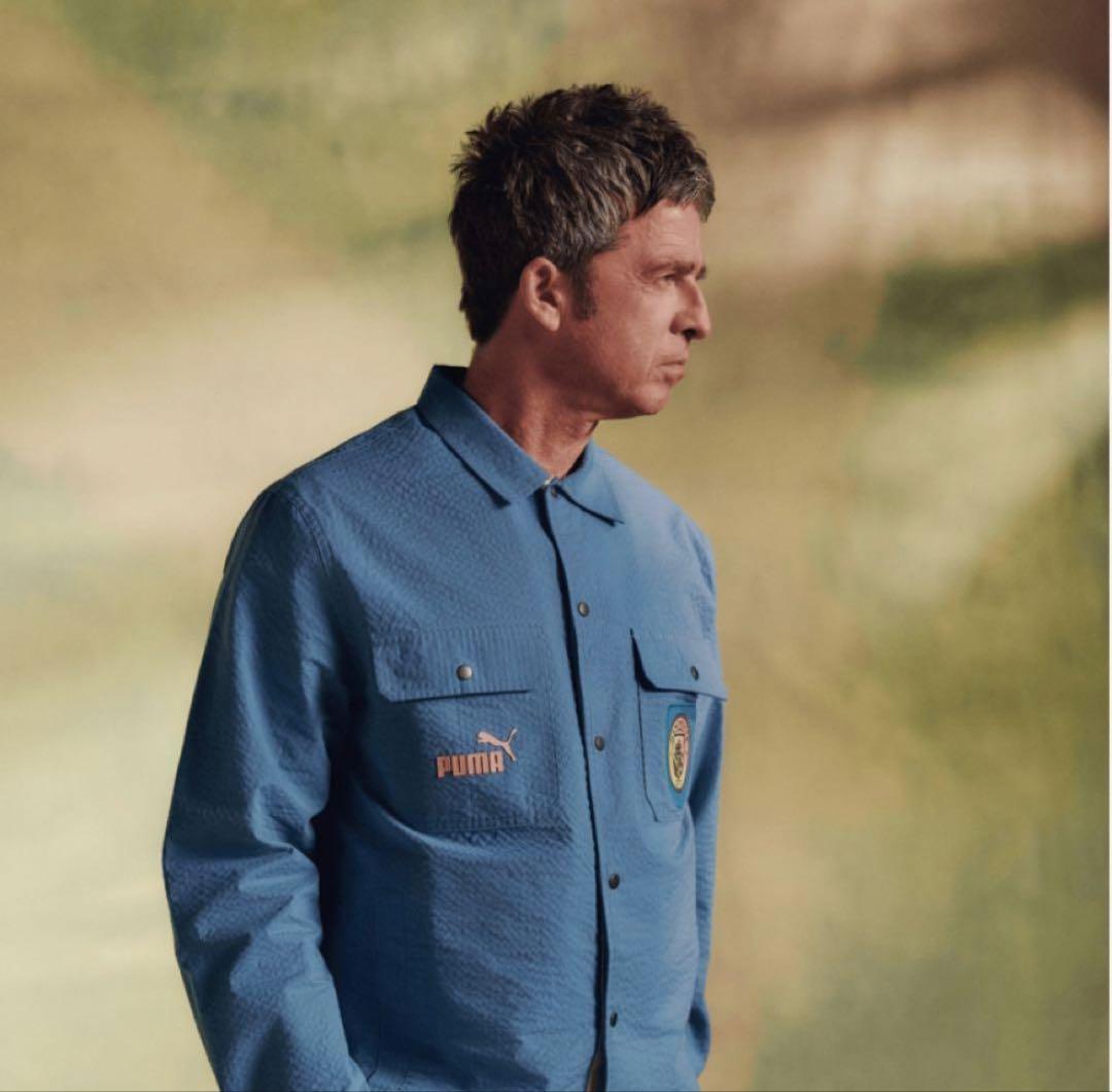 即完売‼︎ マンチェスター・シティー　ノエルギャラガー　オーバーシャツ