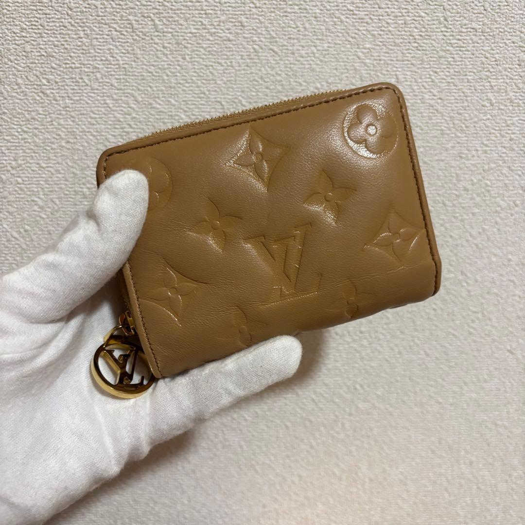 Louis Vuitton ベージュ 二つ折り財布