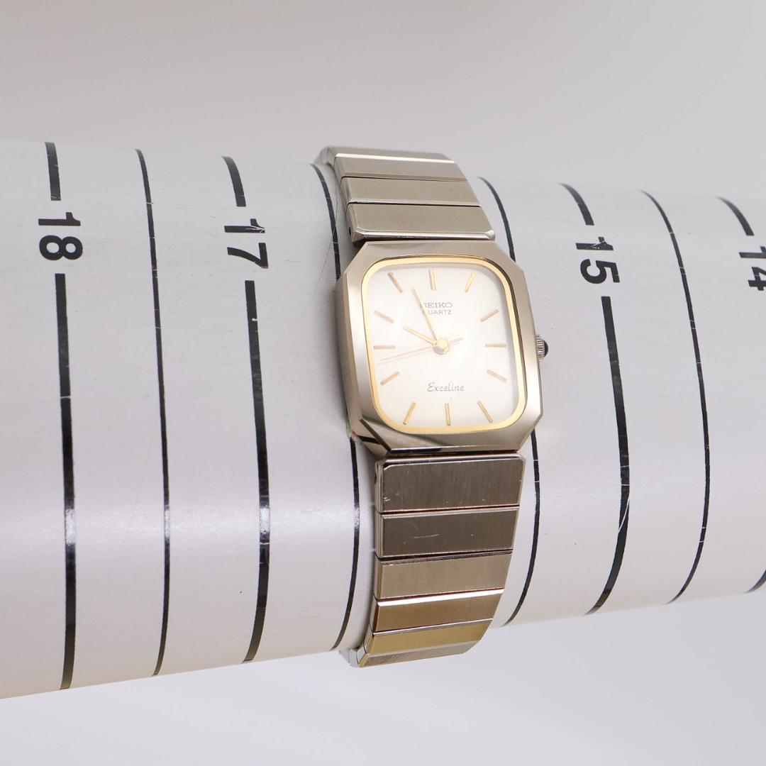 稼働 SEIKO EXCELINE 腕時計 タングステン レディース 2678