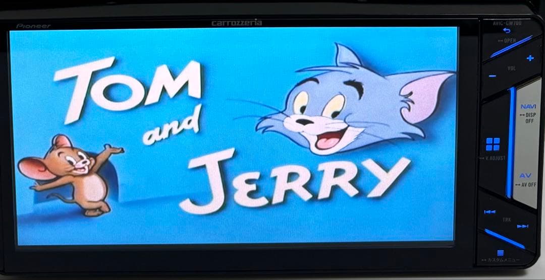 カロッツェリア AVIC-CW700 (*地図データ:2024年)