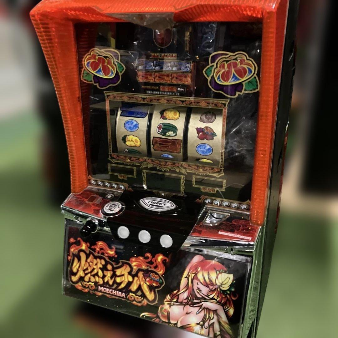 レア物　スロット　燃えチバ　30 実機