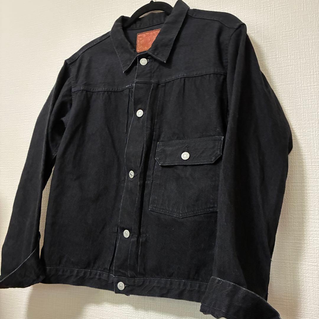 TCBジーンズ　50sジャケット2nd ブラックデニム