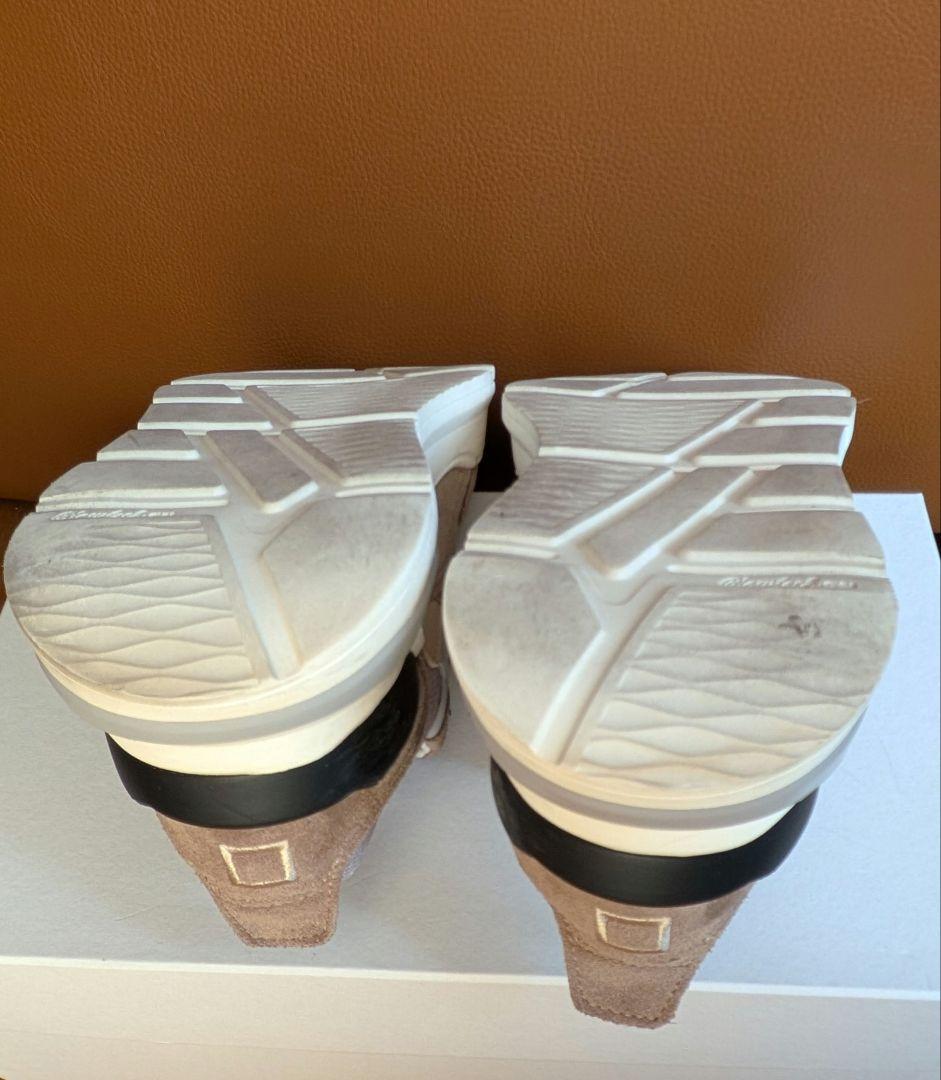 D.A.T.E. デイト　FUGA スニーカー　38 サイズ　ベージュ　24.5