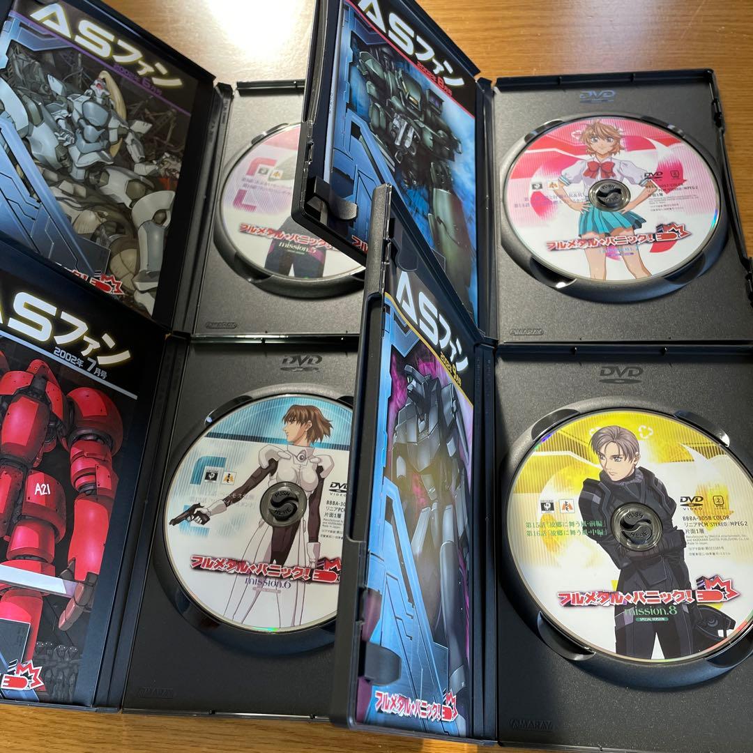 フルメタル・パニック mission DVD 12本 月刊ドラゴンマガジン