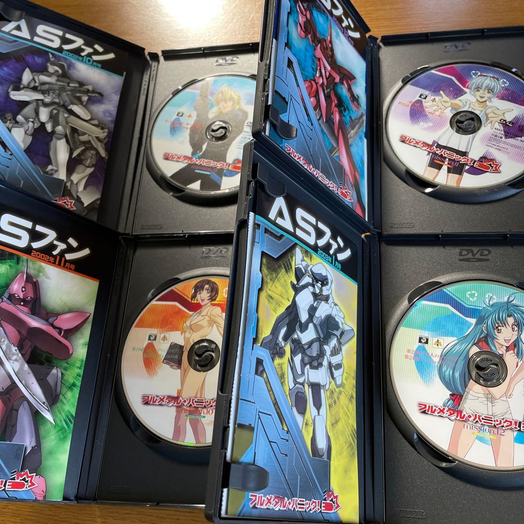 フルメタル・パニック mission DVD 12本 月刊ドラゴンマガジン