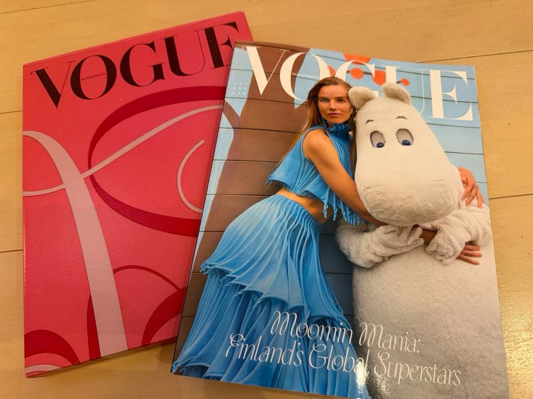 VOGUE 10月号　ムーミン　80周年