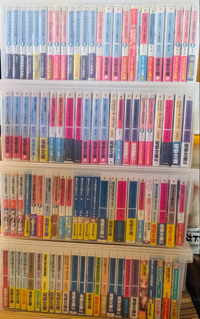 ライトノベルまとめ売り600冊