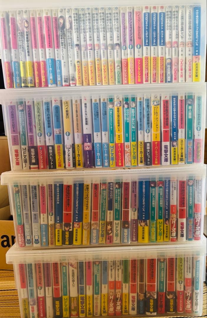 ライトノベルまとめ売り600冊