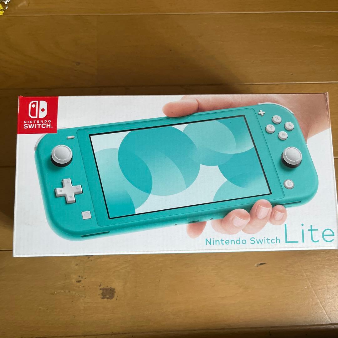 Nintendo Switch light ターコイズ　16GBメモリーカード入