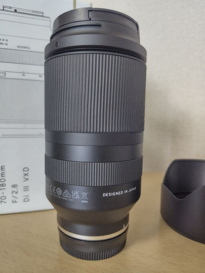 TAMRON 70-180mm F2.8 Di III VXD ソニー用
