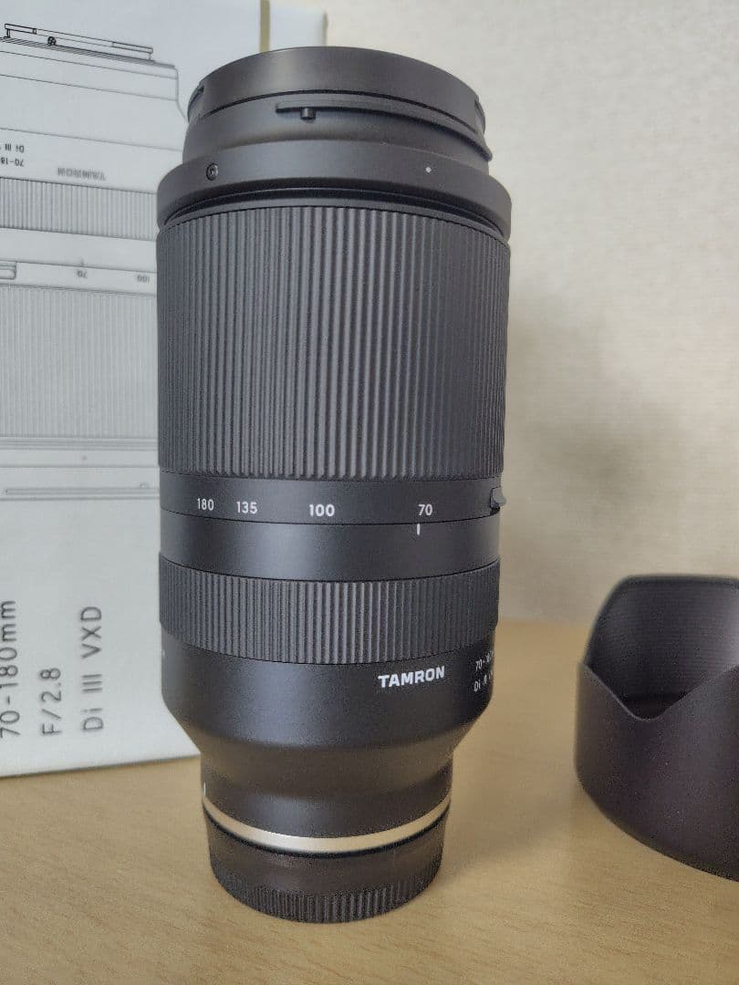 TAMRON 70-180mm F2.8 Di III VXD ソニー用