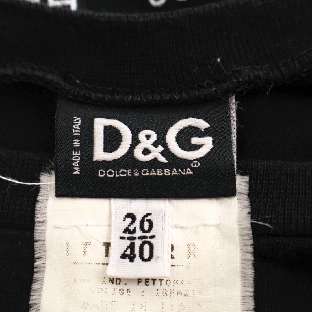 H1338◾️ドルチェ＆ガッバーナ　シルバースネーク　タンクトップTシャツ