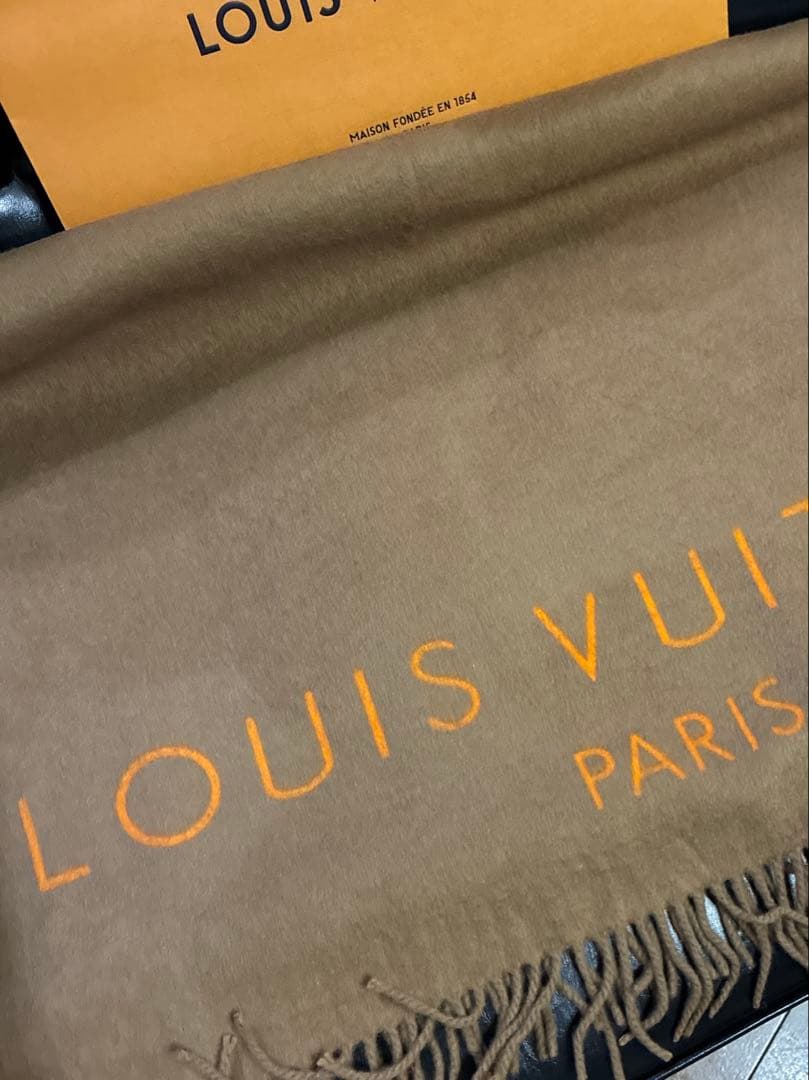 ルイヴィトン　カシミア　大判ストール
