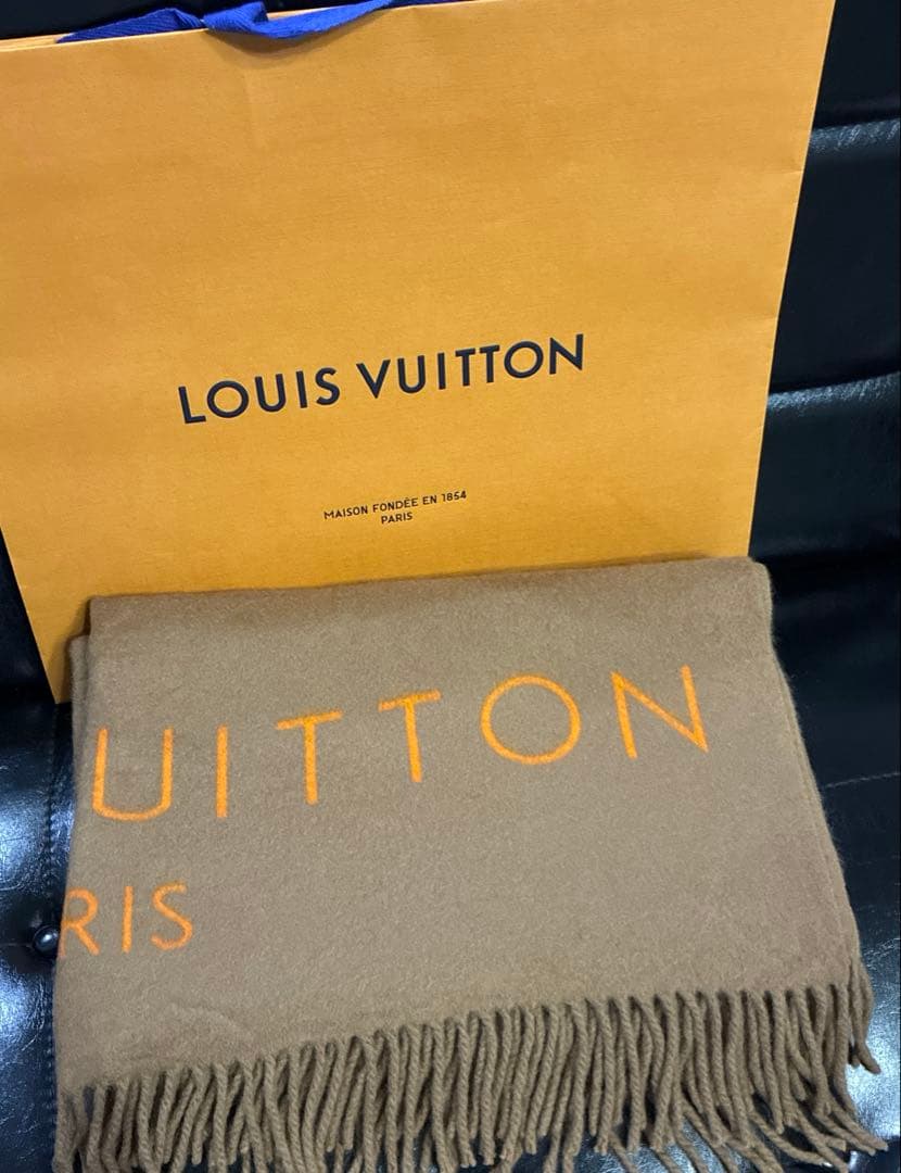 ルイヴィトン　カシミア　大判ストール