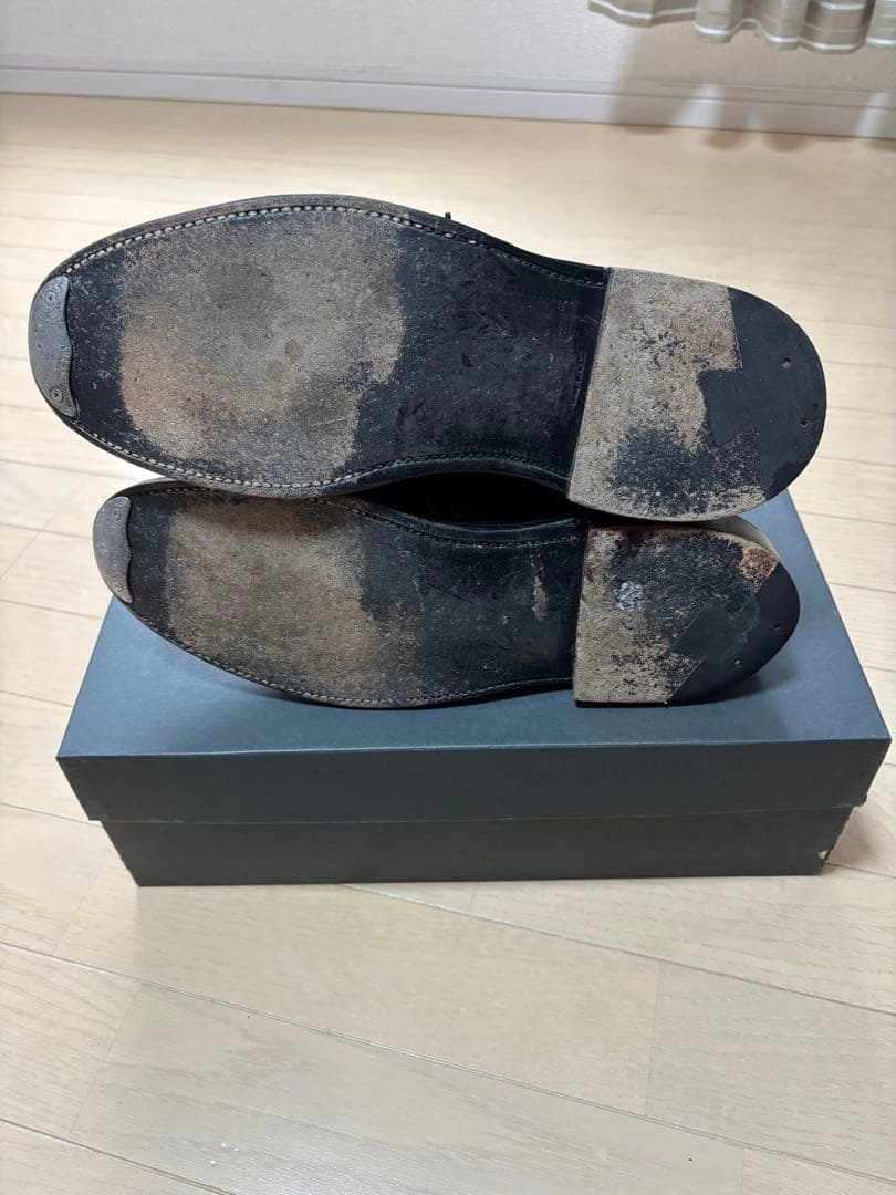 ALDEN 1340 CHUKKAコードバン27cm 9D BLACK付属品完備