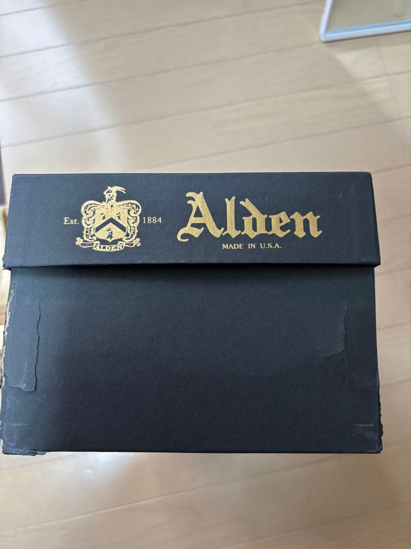 ALDEN 1340 CHUKKAコードバン27cm 9D BLACK付属品完備