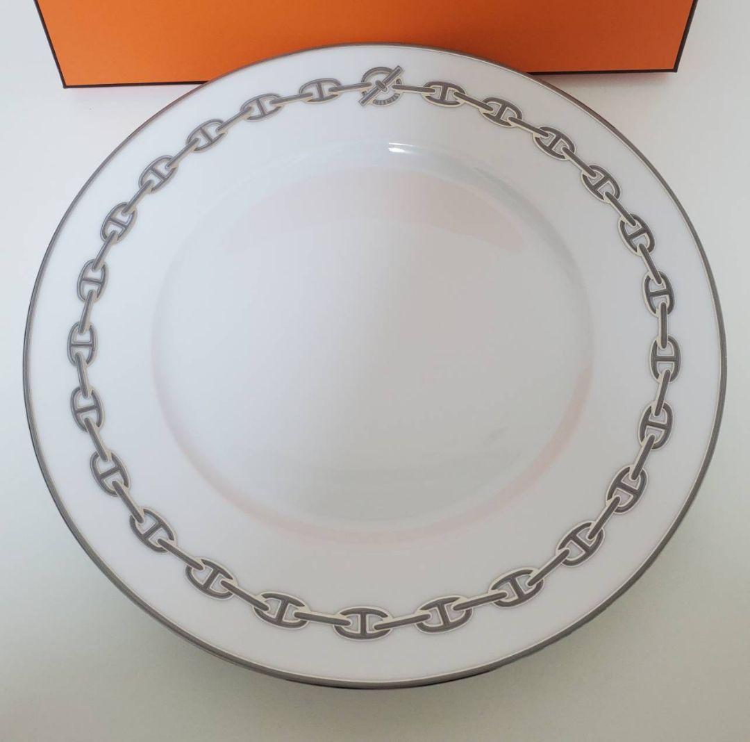 エルメス シェーヌダンクルプラチナ　27cm　2枚