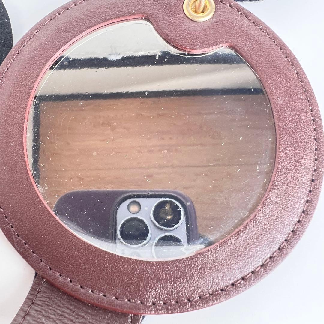 【極美品】シャネル　パリ ハンブルク チャーム ウール ポケットミラー