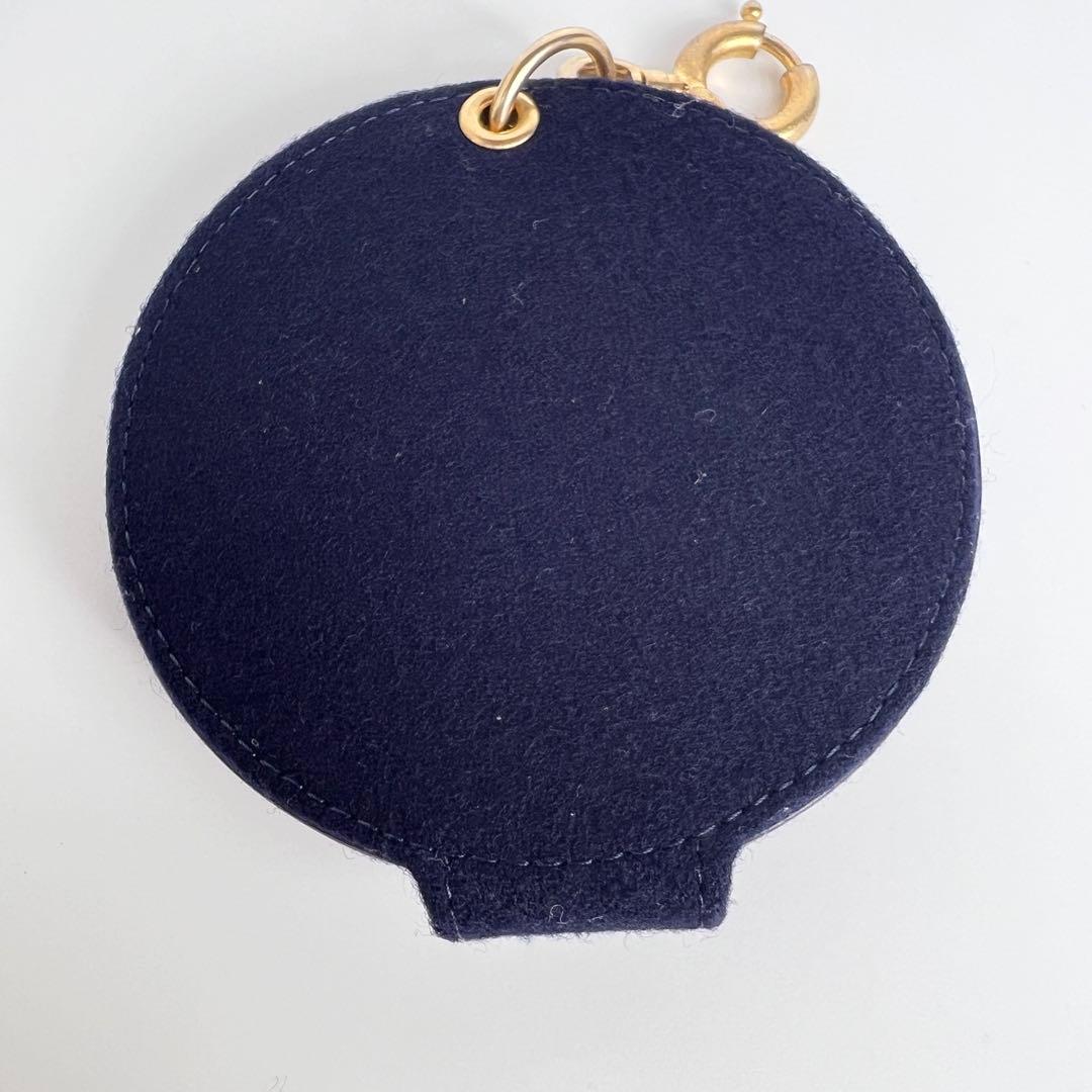 【極美品】シャネル　パリ ハンブルク チャーム ウール ポケットミラー