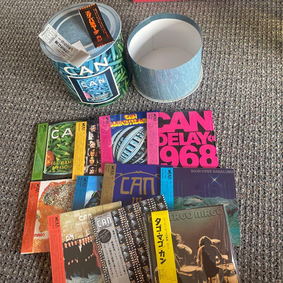 CAN 紙ジャケ　全9種類　ディスクユニオン特典缶タイプ収納ケース　おまけ完品