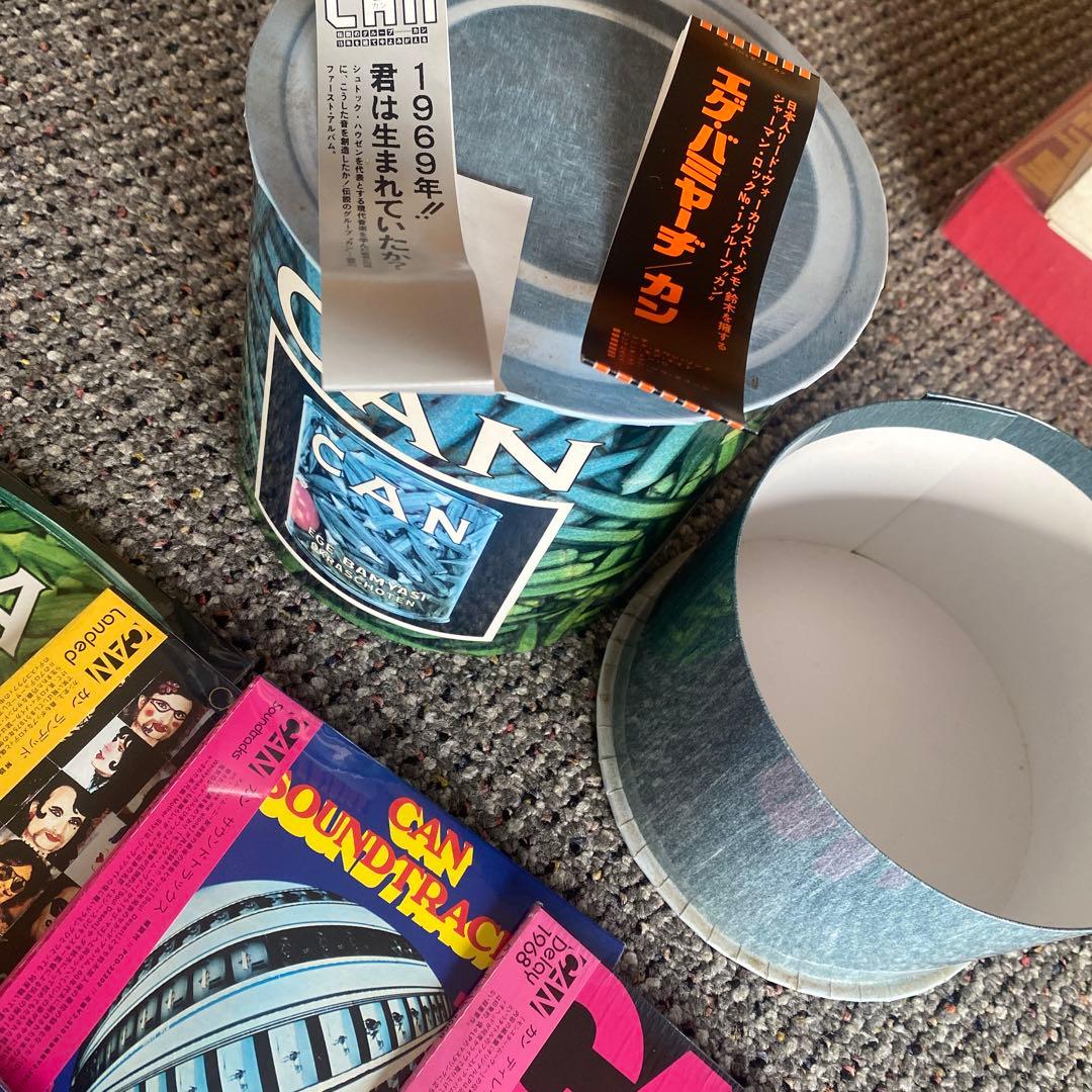 CAN 紙ジャケ　全9種類　ディスクユニオン特典缶タイプ収納ケース　おまけ完品