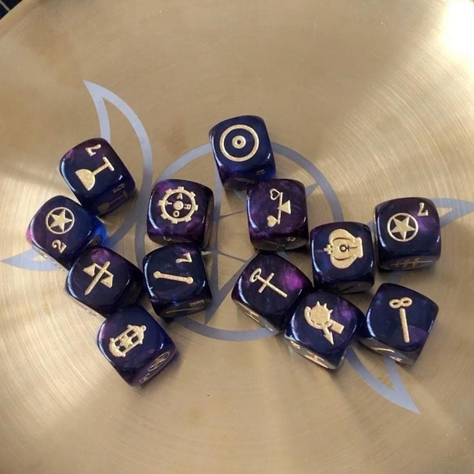 【タロットダイス】希少入手困難✨ダイス型タロット✨北欧神話ラグナロク／サンセット