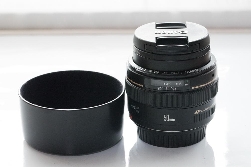 Canon EF 50mm f/1.4 レンズ