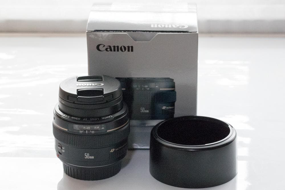 Canon EF 50mm f/1.4 レンズ