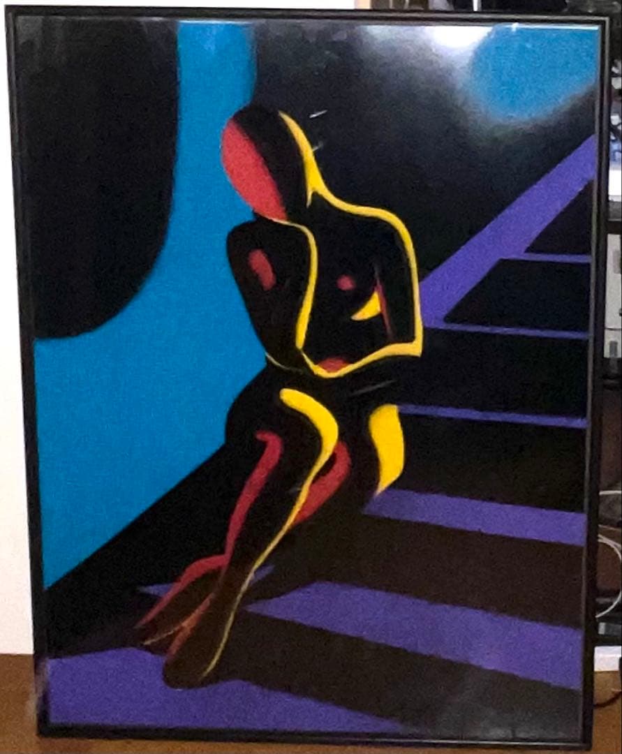 昇格【MARK KOSTABI】1989年作品 シルクスクリーンNo.43／56