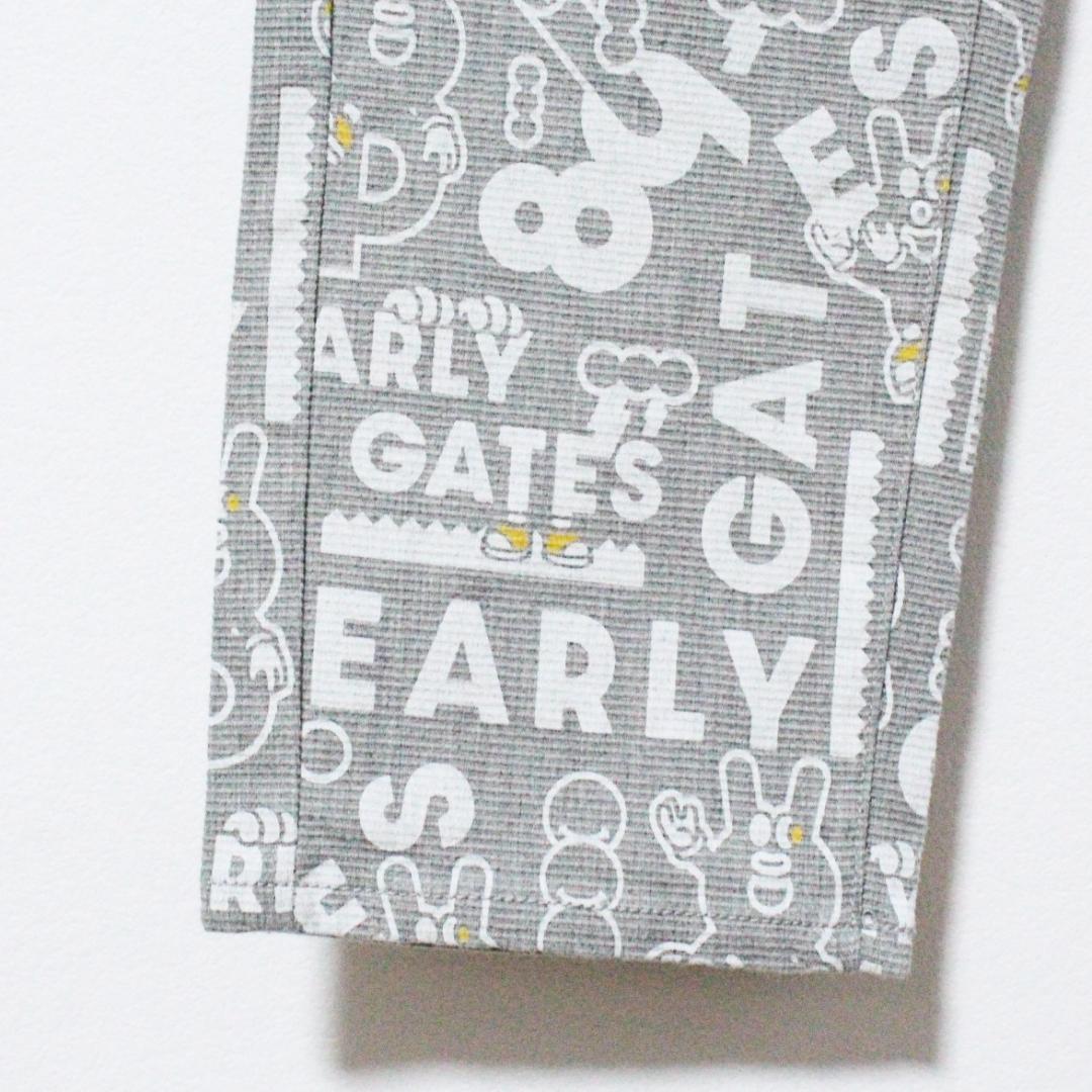 新品 パーリーゲイツ PGキャラクター総柄 ストレッチロングパンツ M（W72）