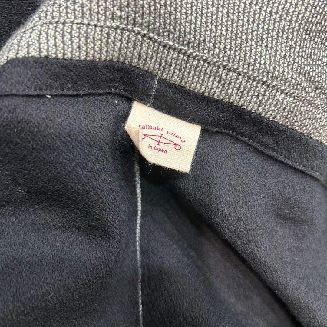 tamaki niime タマキニイメ tan cottonワンピース