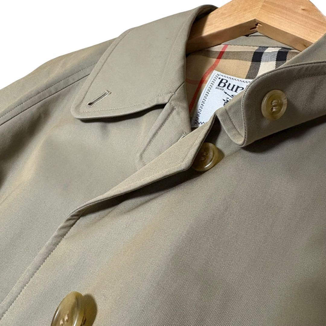 Burberrys バーバリー ノバチェック ステンカラーコート Aライン