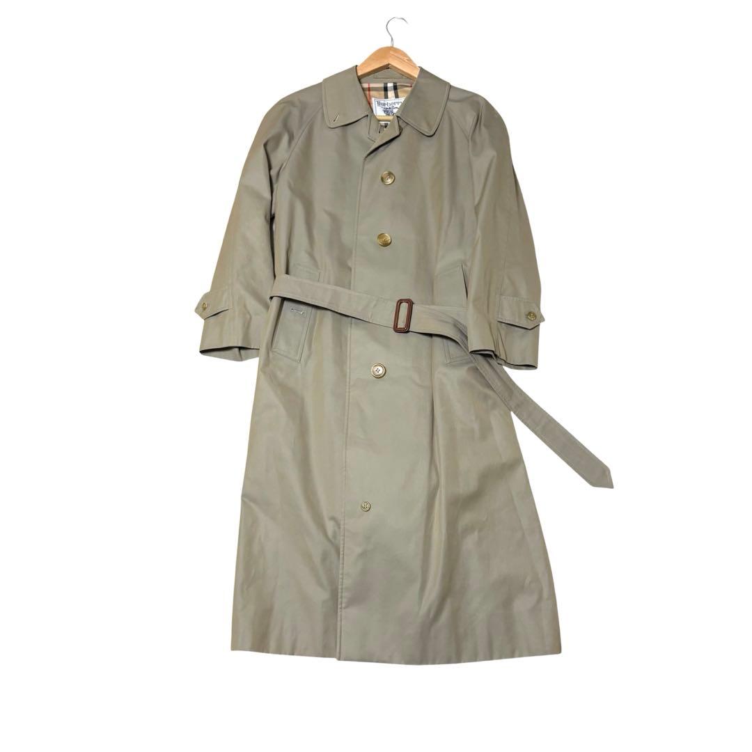 Burberrys バーバリー ノバチェック ステンカラーコート Aライン