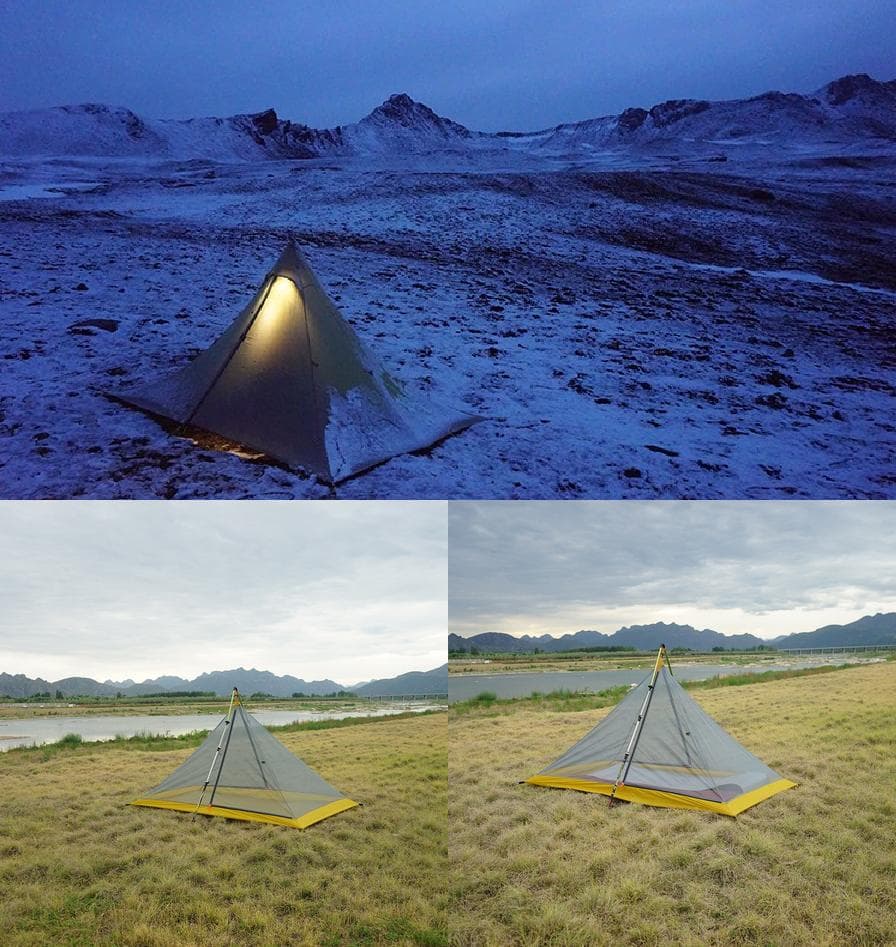 ウルトラライトKNOTGEAR 20D両面シリコンテント