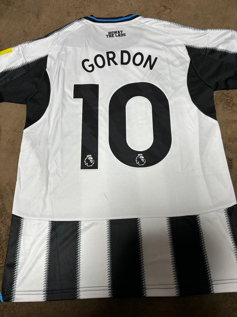 ニューカッスル　ゴードン　ホーム　ユニフォーム