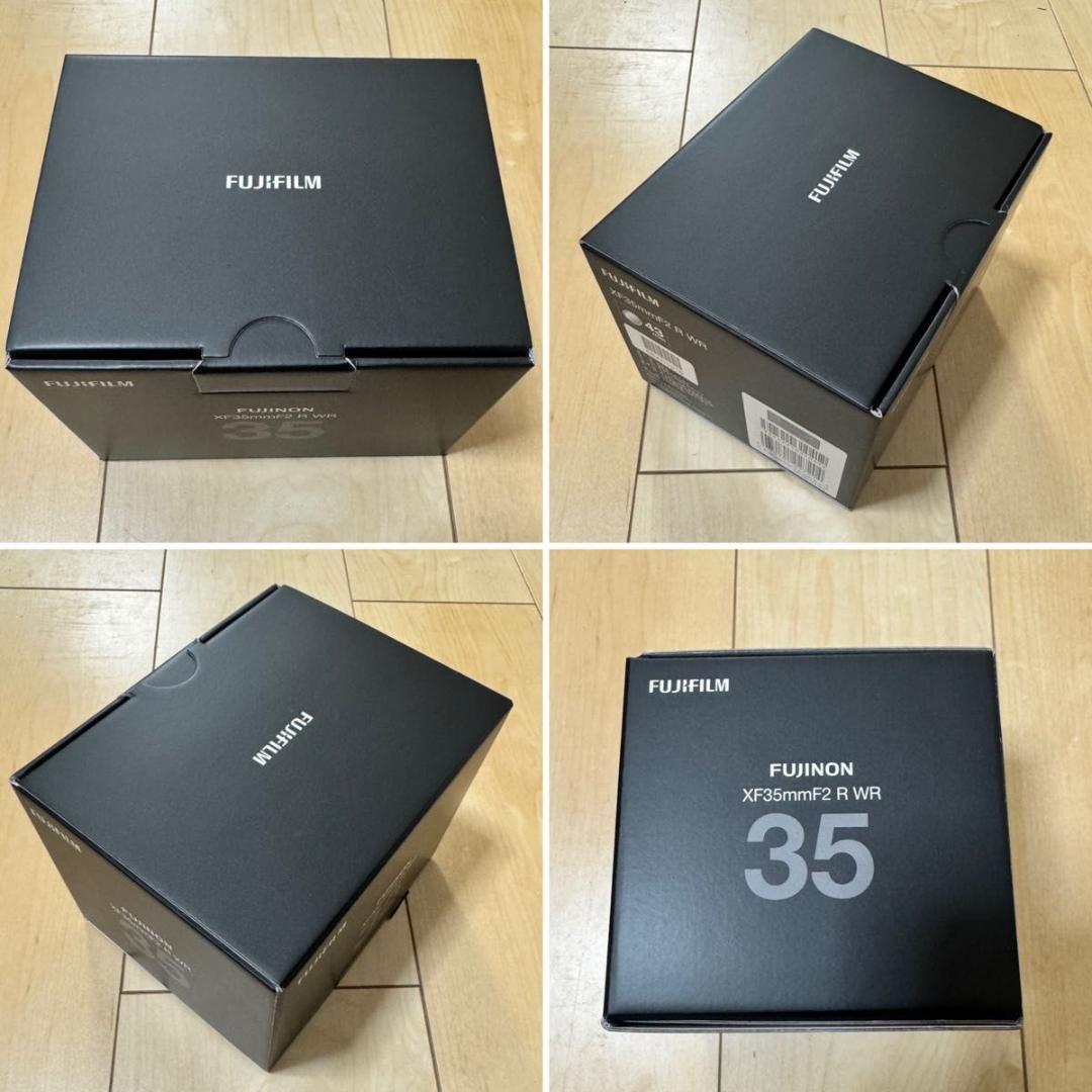 新品未使用　フジノン XF35mmF2 R WR シルバー 単焦点レンズ