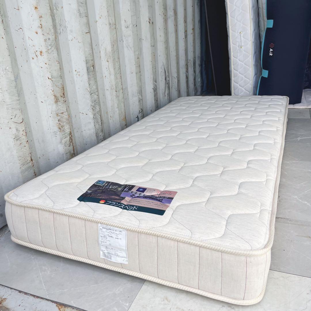 取付無料！フランスベッド 快眠 スプリングマットレス セミシングル✨