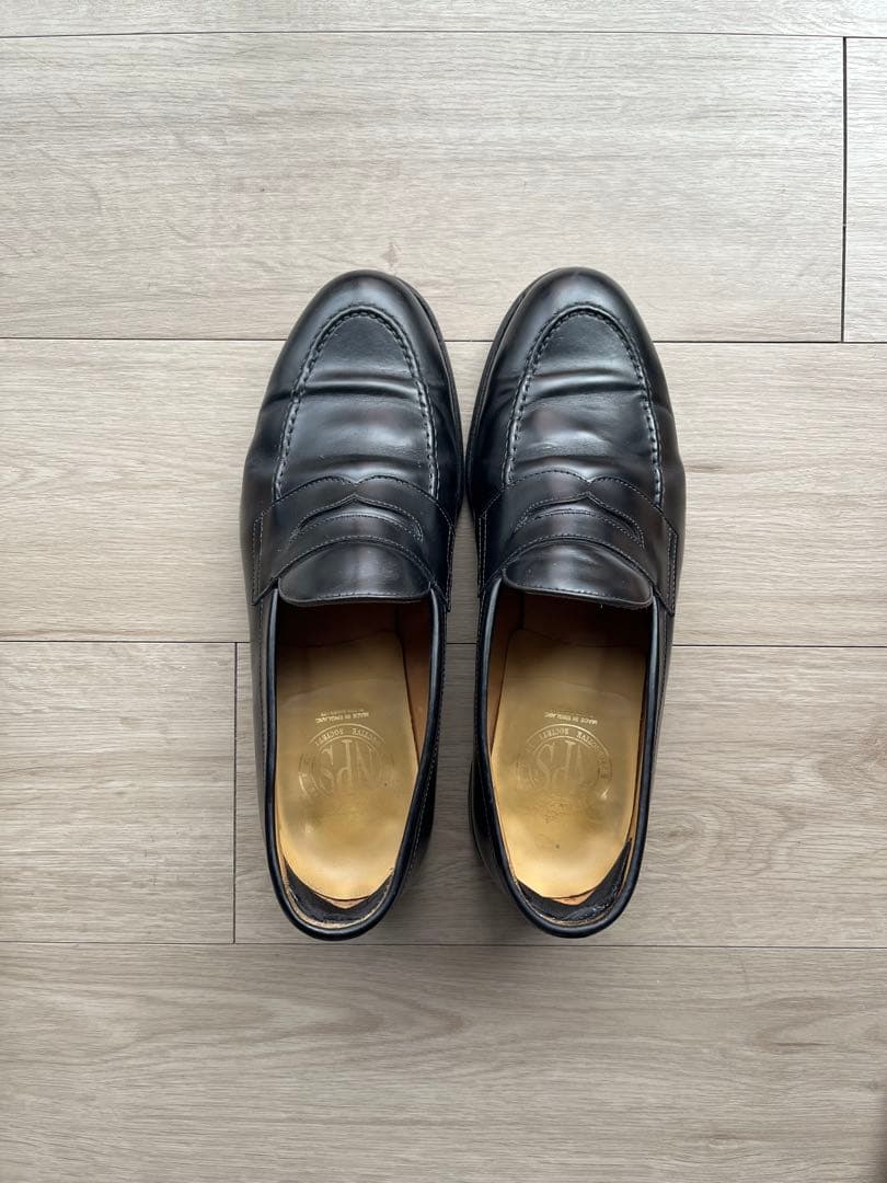 Made in UK Solovair ペニーローファー UK9.5