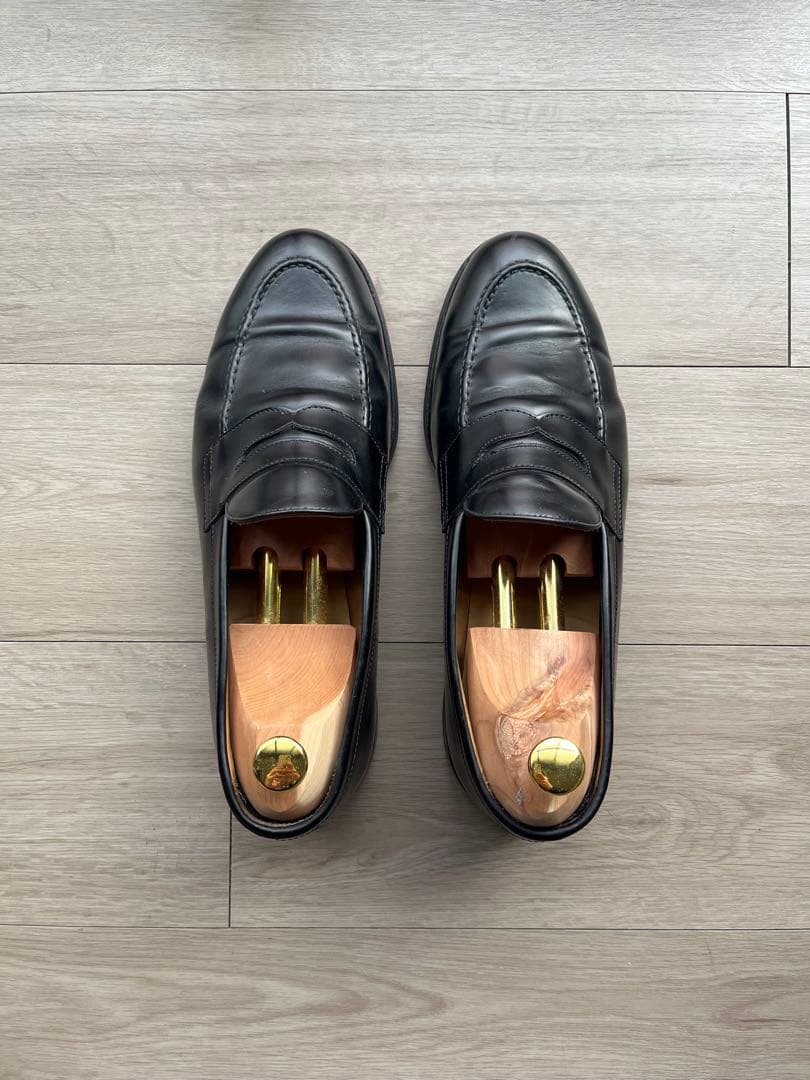 Made in UK Solovair ペニーローファー UK9.5