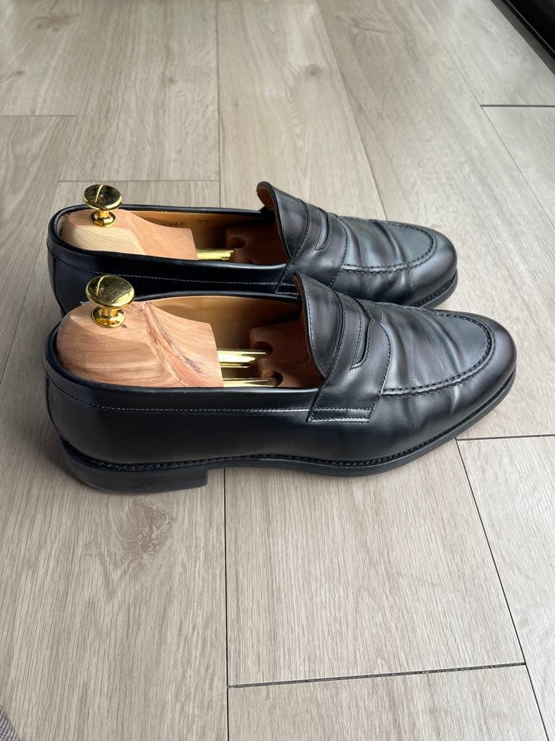 Made in UK Solovair ペニーローファー UK9.5