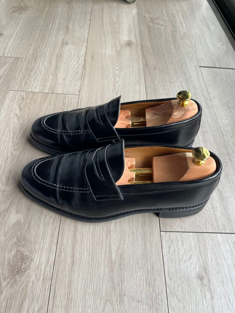 Made in UK Solovair ペニーローファー UK9.5