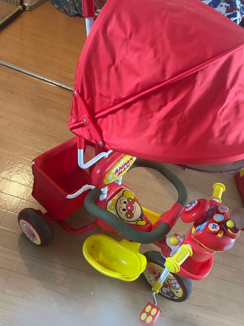 アンパンマン三輪車 デラックス