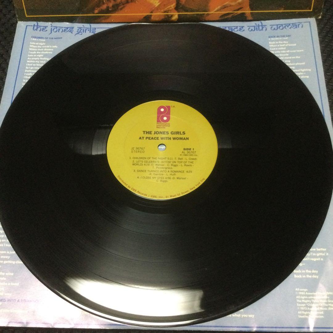 THE JONES GIRLS US盤レコード2枚