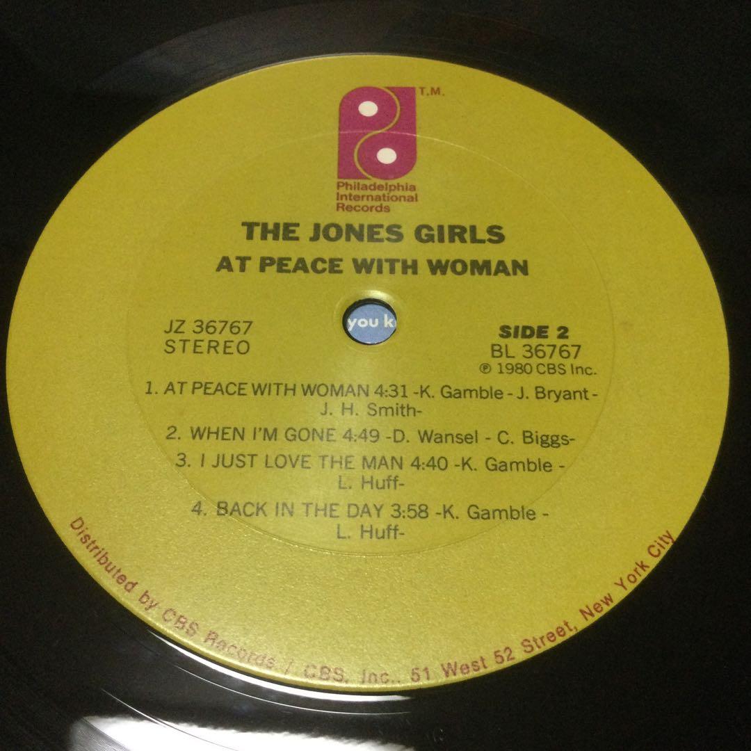 THE JONES GIRLS US盤レコード2枚