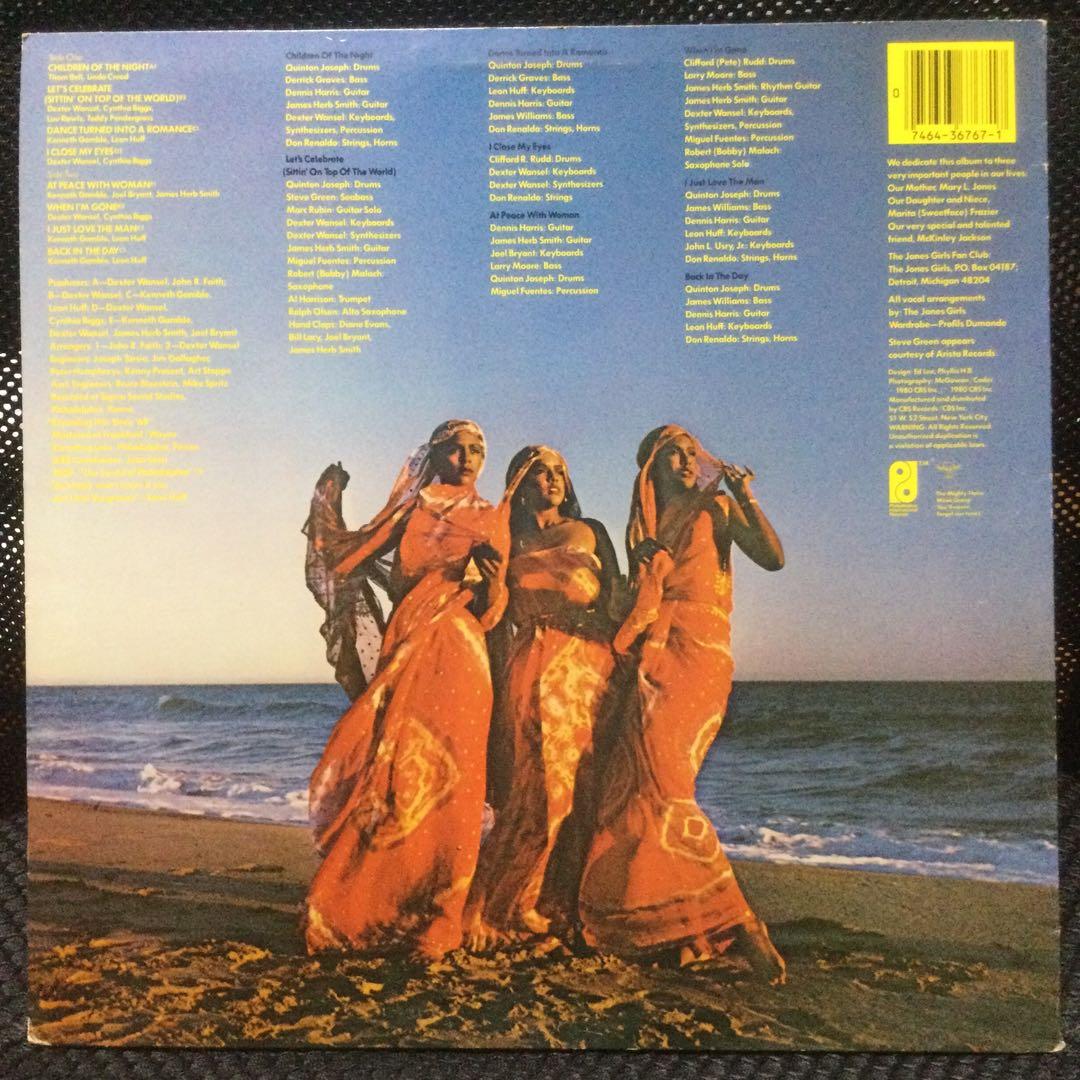 THE JONES GIRLS US盤レコード2枚