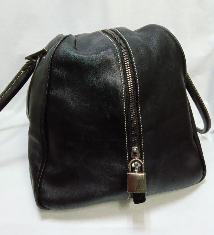 TOD'S☆トッズ レザー ボストンバッグ