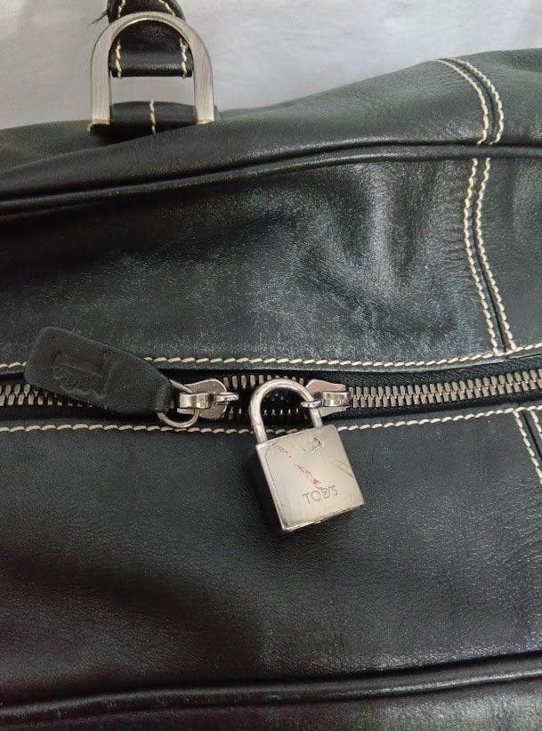 TOD'S☆トッズ レザー ボストンバッグ