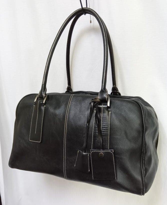 TOD'S☆トッズ レザー ボストンバッグ