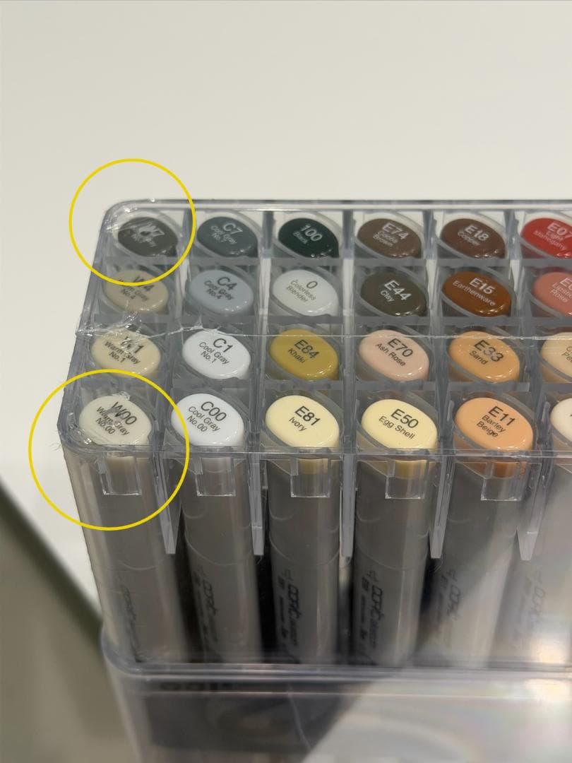 新品未使用（ケース割れ）！Too コピック スケッチ ベーシック 72色セット