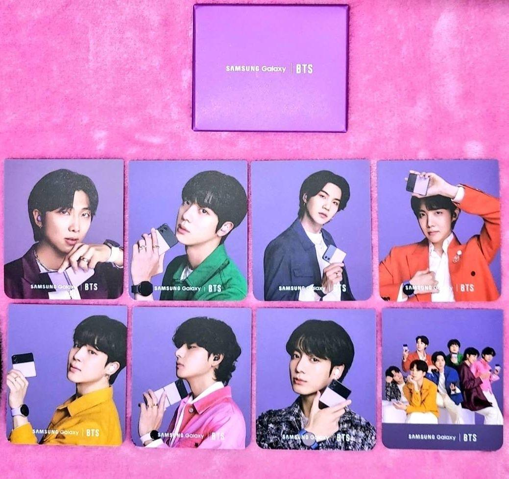 BTS 防弾少年団  Galaxy BTS X SAMSUNGトレカ 8枚セット